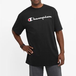 Classic Graphic T-Shirt, Script Logo (Big & Tall)